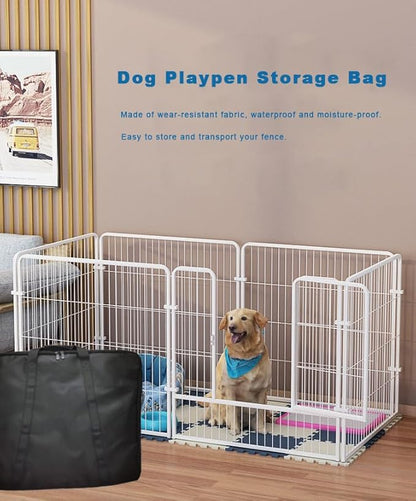 30" Dog Playpen Storage Bag, Suitable for Foldable Exercise Pet Playpens, Dog Fence Travel Bag with Handles for Camping and RV Trip, Waterproof Oxford Fabric