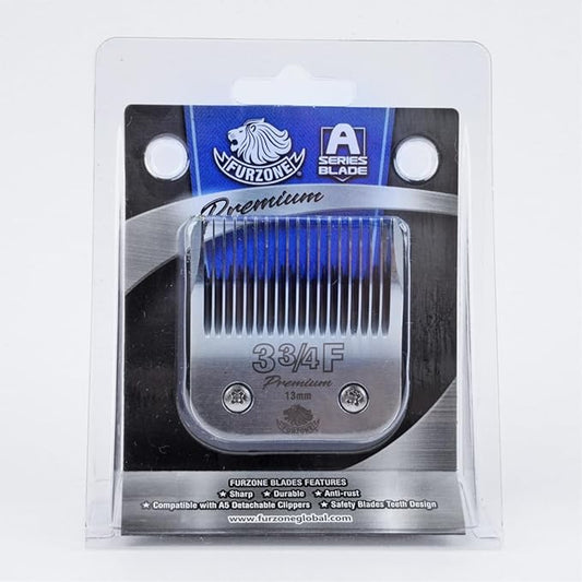 Detachable Blade - Size 3 3/4F Blade 1/2", Made of Extra Durable Japanese Steel, Compatible with Most Andis, Oster, Wahl A5 Clippers