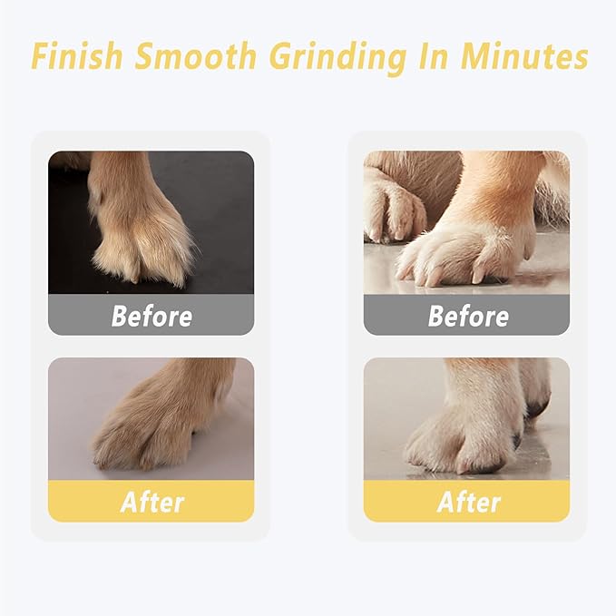 Dog Nail Grinder Replacement Head Drills Pet Nail Grinder Replacement Professional Spare Grinding Head for Dog Claw (10Pieces)