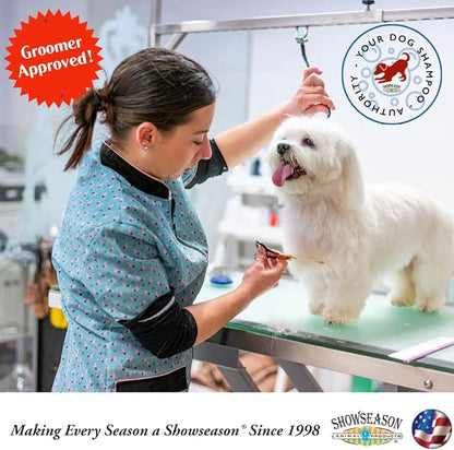 Showseason® Sugar Cookie Pet Conditioner 16 oz | Long-Lasting Odor Eliminator | Paraben-Free | Biodegradable and Non-Toxic | Made in USA