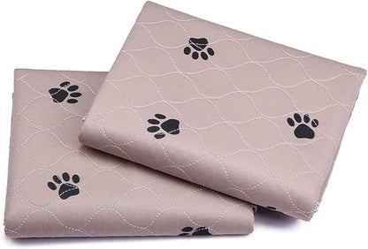 SincoPet Washable Dog Pee Pads with Puppy Grooming Gloves,Puppy Pads,Reusable Pet Training Pads,Large Dog Pee Pad,Waterproof Pet Pads for Dog Bed Mat,Super Absorbing Whelping Pads