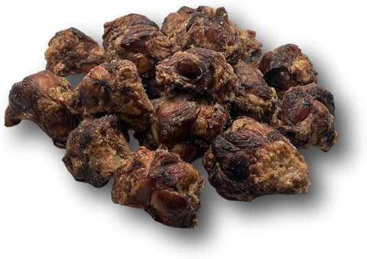 Top Dog Chews – Knee Caps, 20 Count, Dog Beef Chew Bones, Long Lasting Treats for Aggressive Chewers, Perfect for Large Medium, or Small Dogs, Made in USA