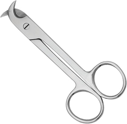 4.5" Dog Nail Scissors – Stainless Steel Clippers and Trimmers for Pets | Professional Grooming Tool for Precise and Safe Nail Trimming