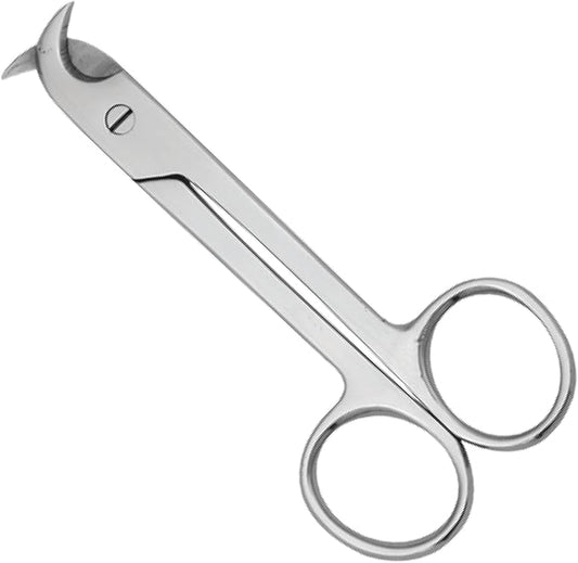 4.5" Dog Nail Scissors – Stainless Steel Clippers and Trimmers for Pets | Professional Grooming Tool for Precise and Safe Nail Trimming