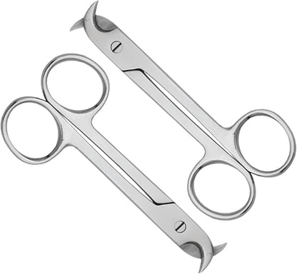 4.5" Dog Nail Scissors – Stainless Steel Clippers and Trimmers for Pets | Professional Grooming Tool for Precise and Safe Nail Trimming