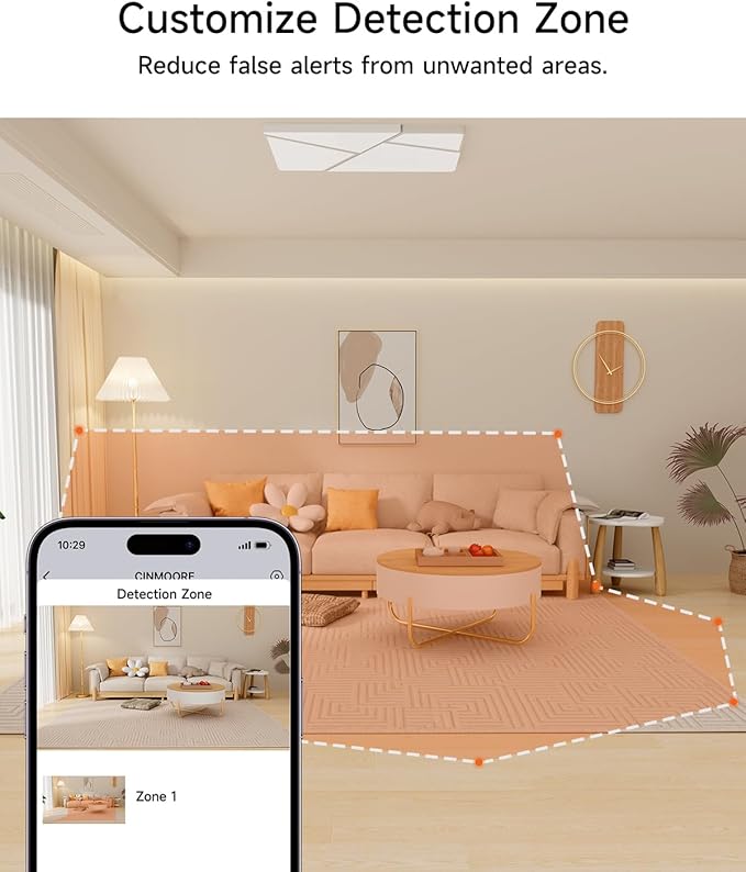 3K Pet Camera, 5G WiFi Indoor Camera with 4x Zoom, Pet/Dog/Baby Camera with Phone app, Human/Pet/Facial Detection, 360 Pan-Tilt AI Tracking, Night Vision, Plug in, Two-way Audio, Privacy Mode