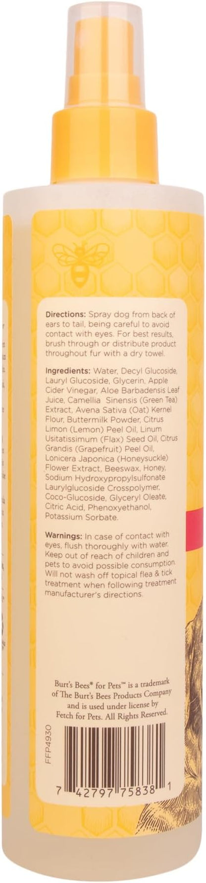 Burt's Bees for Pets Hot Spot Spray with Apple Cider Vinegar and Aloe Vera, 6pk, 95% Natural Origin Formulas, Dog Spray for Itchy Dogs, Dog Spray Itchy Skin Relief, 6pk 10oz