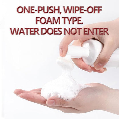 Dog paw Cleaner，Cat paw Cleaner，Pet paw Cleaner，No Rinse Waterless Dog Paw Shampoo with Bath Brush, PH Perfectly Balanced，Natural mild Formula，Pet Muddy paw Cleaner（150ml/5.07 Oz）