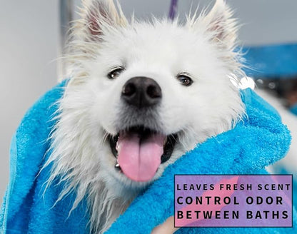 GW Natural Dog Deodorant Cologne & Anti-Itch Spray for Dogs and Cats with Jasmine Orange Blossom Scent