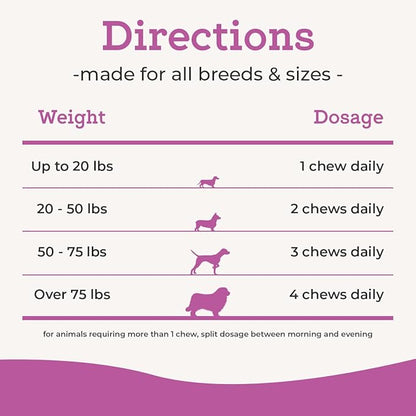VetPro Complete Dr. Joseph's Peanut Butter Hip and Joint Dog Chews, 120 Count, Pain and Inflammation Relief with Glucosamine, Chondroitin, MSM, Turmeric, Vitamin C, Omega 3, Treats Hip Dysplasia