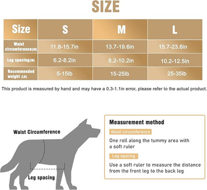 Pet Grooming Hammock for Dogs & Cats with Nail Clippers/Nail Trimmers/Scissors/Toothbrush, Dog Grooming Harness for Nail Trimming Pet Home Grooming Assistant 14-Piece Set (S)
