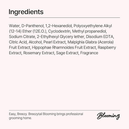 Blooming Volumizing Mist, Loved by Top Korean Groomers, Adds Volume and Shine – Easy Breezy, Professional Care at Home (6.76 fl oz/200 ml)