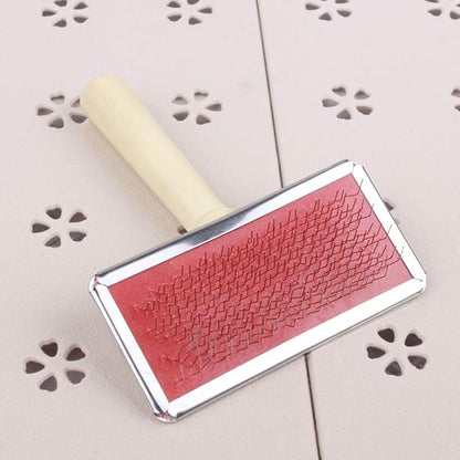 Dog Cat Pet Salon Grooming Hair Brush Comb Slicker S ExcellentDeft Processed
