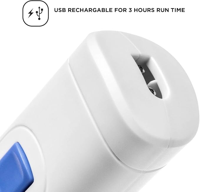 Home Zone Pet Electric Grinder Nail Trimmer, White
