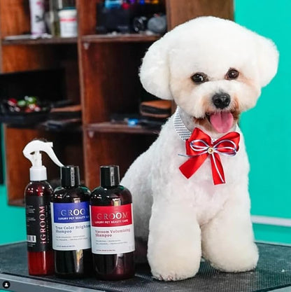 iGroom Vavoom Volumizing Dog Shampoo, Luxury Pet Beauty Care, Add Body and Volume, Lightweight, Made in USA, 16 oz