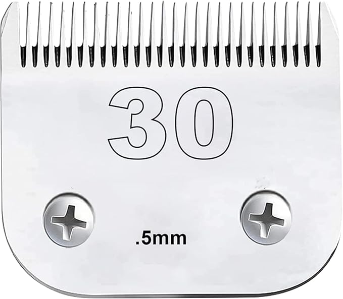 Dog Grooming Ceramic Blade #30, Compatible with Andis Hair Clippers, Detachable