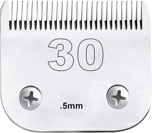 Dog Grooming Ceramic Blade #30, Compatible with Andis Hair Clippers, Detachable