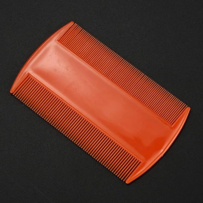 8 Pcs Lice Combs, Double Sided Pet Combs, Cat Dog Pet Grooming Fine Tooth Hair Combs