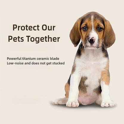 Dog Clippers for Grooming and Dog Paw Trimmer Kit, 2 in 1 Low Noise Rechargeable Pet Hair Clipper Trimmers Set, Electric Quiet, Suitable for Dogs, Cats, Pets, Heavy Hair