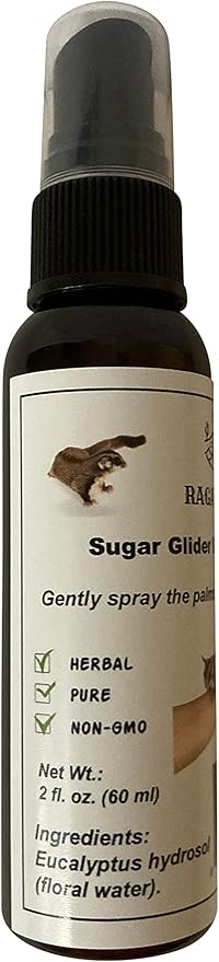 RAGARDEN Sugar Glider Bonding Spritz, Eucalyptus Scent, 2oz, Made in The USA.