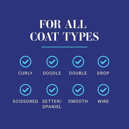 Chris Christensen Ice on Ice Ultra Conditioning Dematting Spray, Dog Conditioner, Groom Like a Professional, Lightweight Formula, Dematts & Detangles, Conditions & Protects, Made in The USA, 13.2oz