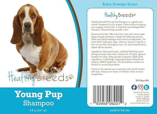 Healthy Breeds Basset Hound Young Pup Shampoo 8 oz