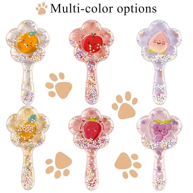 Soft Dog Brush for Small Dogs | Gentle Puppy Brush for Yorkies, Shih Tzus, Maltipoos & Maltese | Pet Hair Removal Brush with Soft Bristles | Dog Brush for Shedding (Pink Apple)