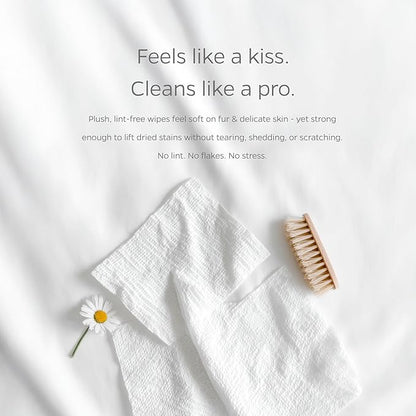 Eye Pet WiPees™ – 100 Gentle, All Natural Lick-Safe Eye Wipes for Dogs & Cats That Help Remove Tear Stains, Crust, Eye Boogers, & Irritants for Clean, Cuddly Comfortable Eyes