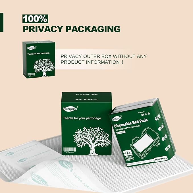 Heavy Duty Underpads 36"X44" Super Sized Chucks Pads 185 Grams Disposable Bed Pads with Strength Cloth Backing Extra Absorption Pads for Incontinence (91X110CM, 20 Count)