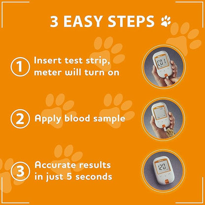 iPet PRO Blood Glucose Test Strips (Blood Glucose 50 ct. Test Strips)
