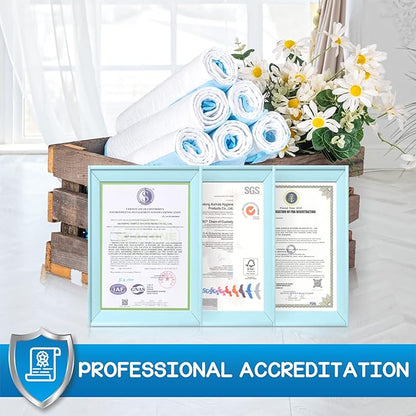 CROCI Wee Wee Pads for Dogs - 28x34in Extra Large Puppy Dog Pads with Adhesive Tabs, Super Absorbent Up to 6 Cups, Disposable (40 Counts)