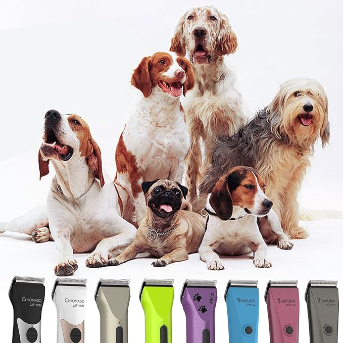 Detachable Pet Dog Grooming Clipper Ceramic Blade,Compatible with Whal Arco, Bravura, Chromado, Creativa, Figura & Motion - Pet, Dog & Horse Clippers,Size 7F Cut Length 1/8"(3mm)