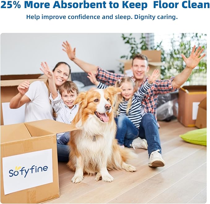 Disposable Bed Pads 30" x 36" [75 Count] Adult Incontinence Underpads, Heavy Duty Absorbent Pee Pad, XL Chucks Leakproof, Extra Large Puppy Training Pad, Waterproof Baby Changing Pad