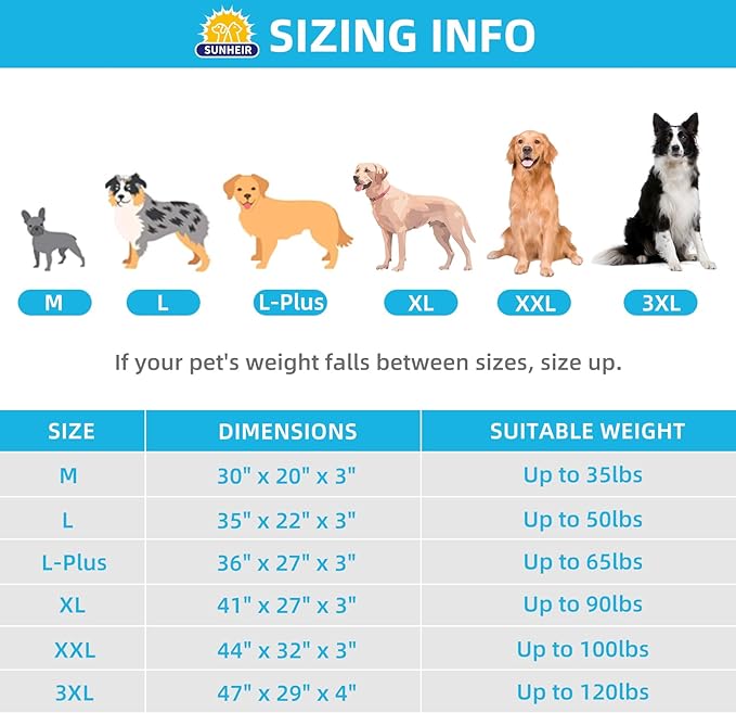 Orthopedic Dog Bed for Large Dogs, Large Dog Bed with Removable Waterproof Cover and Machine Washable Dog Bed, Egg Crate Foam Pet Bed Mat, L(35"X22"X3"), Light Grey