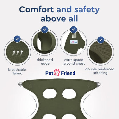 Dog Hammock for Grooming – Hanging Harness for Nail Trimming, Clipping, Pet Grooming Hammock Sling – Dog Holder, Hanger, Restraint Bag – Safe and Easy Pet Care at Home