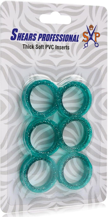 Barber Hair Scissors Finger Rings, Extra Soft Premium Shear Finger Ring Insert