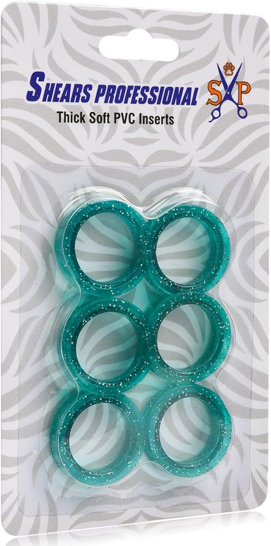 Barber Hair Scissors Finger Rings, Extra Soft Premium Shear Finger Ring Insert