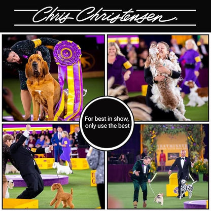 Chris Christensen Just Divine Dog Brushing Spray Concentrate, Groom Like a Professional, Prevents Brushing Damage, Light Detangler, All Coat Types, Made in USA, 16oz