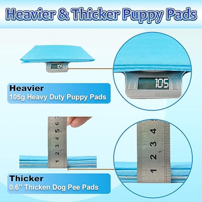 Puppy Pads Extra Large 30"x36", 40 Count Thicken XLarge Puppy Pee Pads for Dogs Super Absorbent, Leak-Proof Disposable Pet Training Pad, Potty Piddle Mats for Puppies, Cats, Doggies