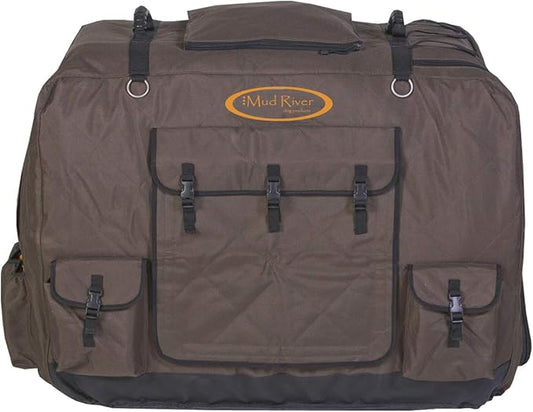 Mud River Dixie Kennel Cover, Brown, Large Standard , Large (36″ x 26″ x 26″)