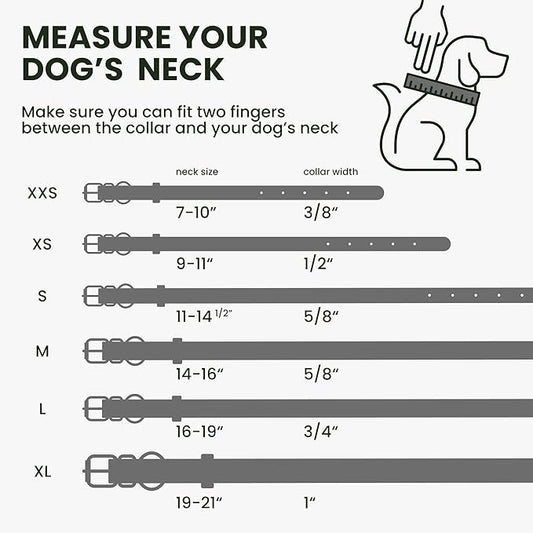 BRONZEDOG Rolled Leather Dog Collar with QR ID Tag Adjustable Soft Round Collars for Small Medium Large Dogs Puppy Cat (19" - 21" Neck Size, Violet)