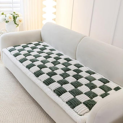 Pet Couch Cover, Couch Cover for Dogs Washable,Durable Pet Couch Covers for Sofa,Pet Friendly Sofa Protector, Large Dog Furniture Shield, Easy Clean Dog Couch Cover(27.6X82.7In,Green)