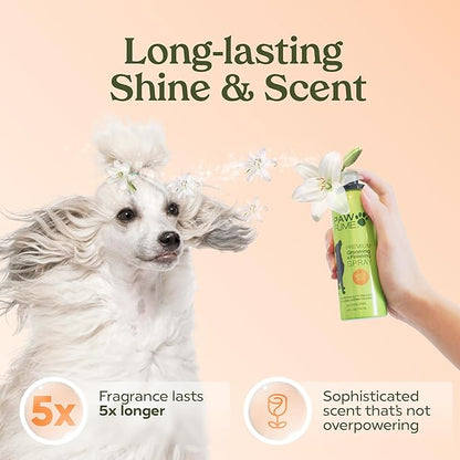 PAWFUME Dog Perfume Spray Long Lasting Scent for Grooming, Show Dog, 2-Pack – Keep Your Pup Fresh All Day – Hypoallergenic, Alcohol-Free, Detangling & Moisturizing – Salon-Quality Dog Cologne Spray