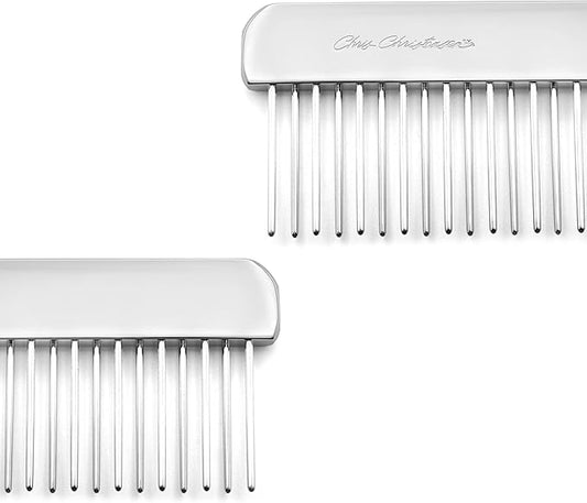 Chris Christensen NTS Staggered 1 1/4 Tooth Buttercomb 6" Spine #011