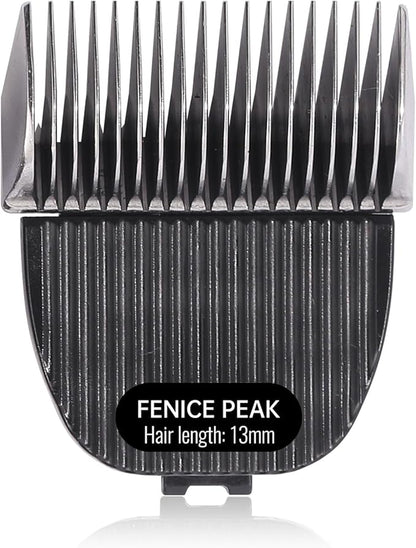FENICE PEAK 3FC Low Noise Pet Dog Grooming Clippers Replacement Blade Ceramic Edge Detachable Steel Pet Clipper Blade with Cutting Length of 13mm 1/2'' (1 Count)