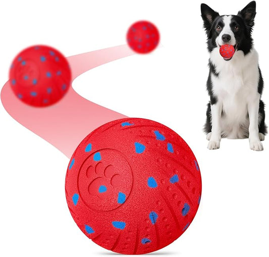 Smart Interactive Dog Toys, Activated Moving, Bouncing, Rotating Ball for Medium/Large Dogs, Motion-Activated Dog Ball to Keep Them Busy, IP54 Waterproof & E-TPU, Fun & Engaging Dog Gift