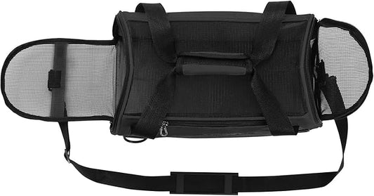 Cat Carrier Airline Approved Pet Carrier,Soft-Sided Pet Travel Carrier for Cats Dogs Puppy Comfort Portable Foldable Pet Bag,Airline Approved