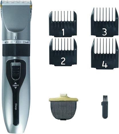 Dog Clippers for Grooming and Dog Paw Trimmer Kit, 2 in 1 Low Noise Rechargeable Pet Hair Clipper Trimmers Set, Electric Quiet, Suitable for Dogs, Cats, Pets, Heavy Hair