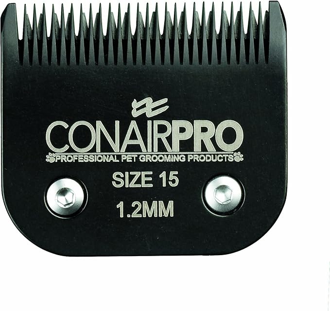 CONAIRPROPET Dog Clippers for Grooming Replacement Blade, Size 15, Fits Most Deatchable Grooming Clippers