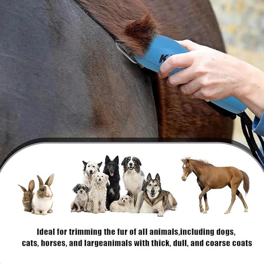 Wide Blades for Dog Grooming Blades Compatible with Andis,Oster A5,Wahl km10 Dog Clippers Stainless Steel Blades Blades for Animal Dog,Cat,Horse, (#5FW(6.3mm)/2PCS)